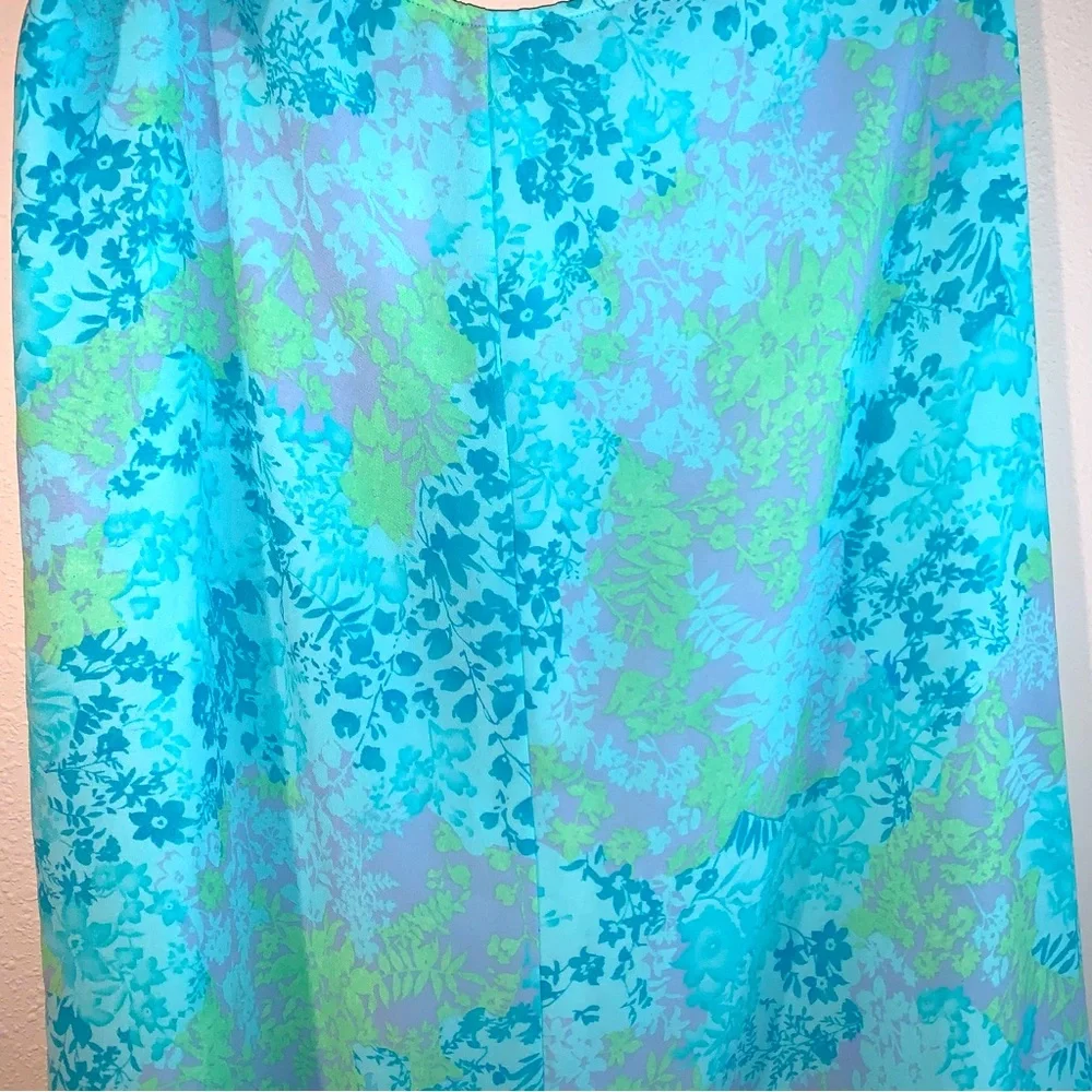 Jaclyn Smith Classic XL Floral and leaf Print Polyester Maxi Skirt